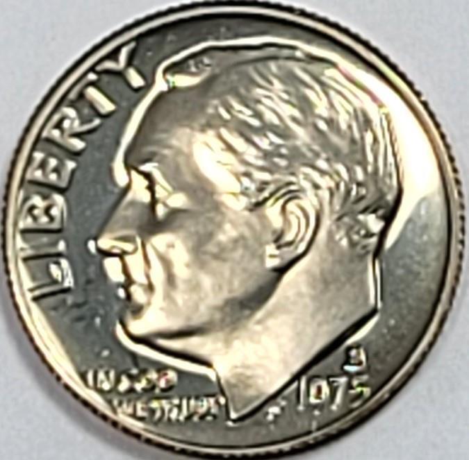 1975 - S Clad Roosevelt Dime - Choice Proof
