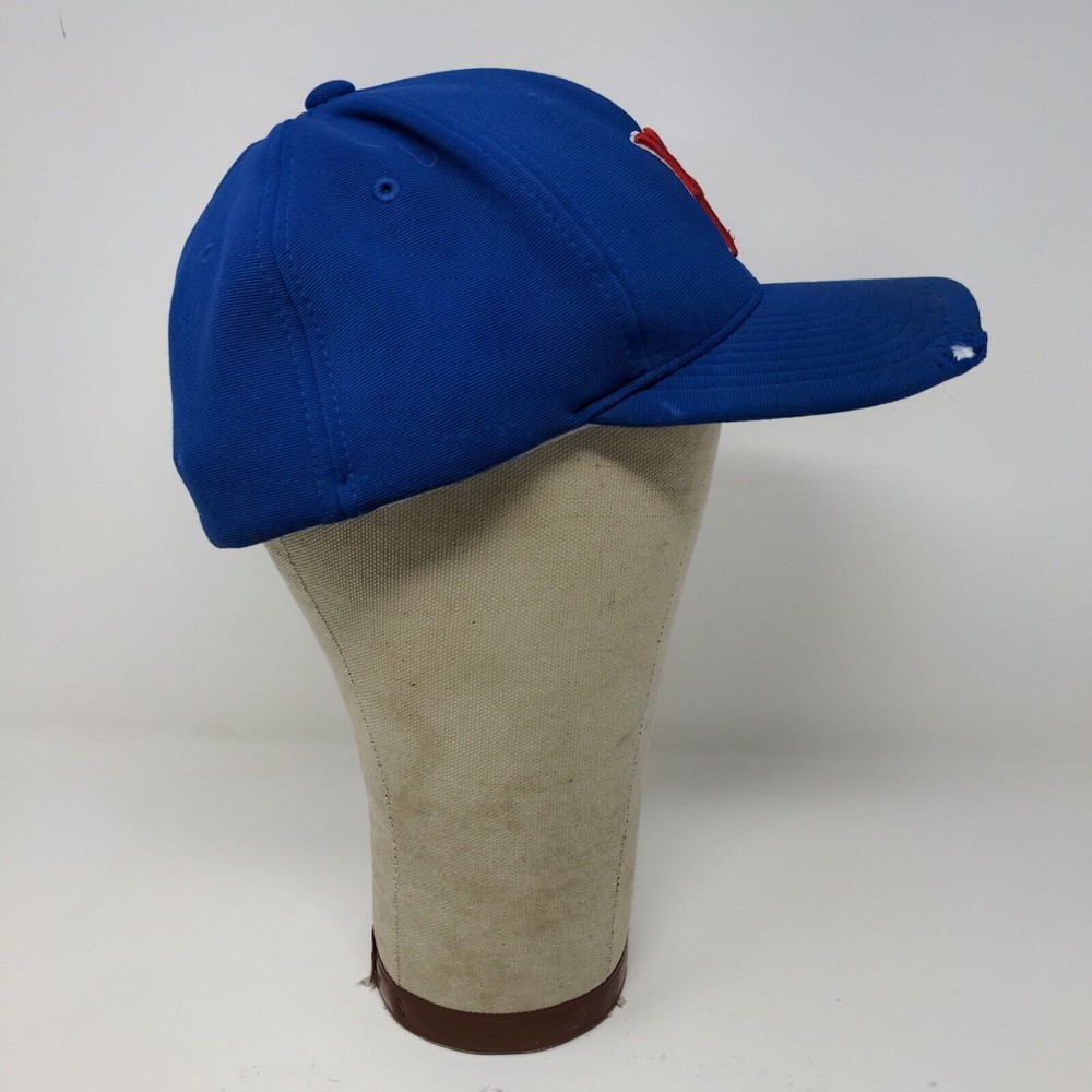 Brooklyn Cyclones Fitted Hat Blue Red Pacific Embroidered Baseball Cap