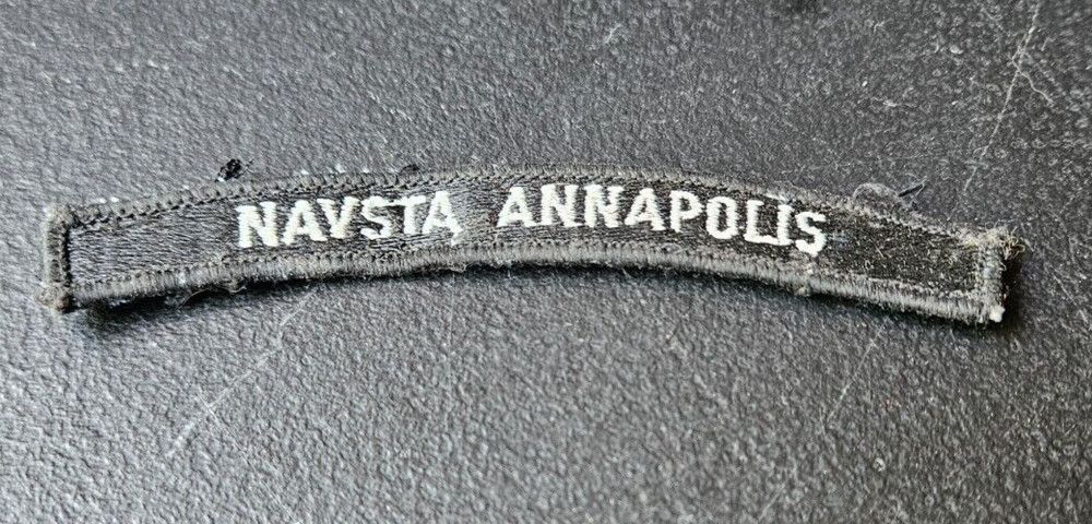 NAVY TAB PATCH, NAVSTA ANNAPOLIS.
