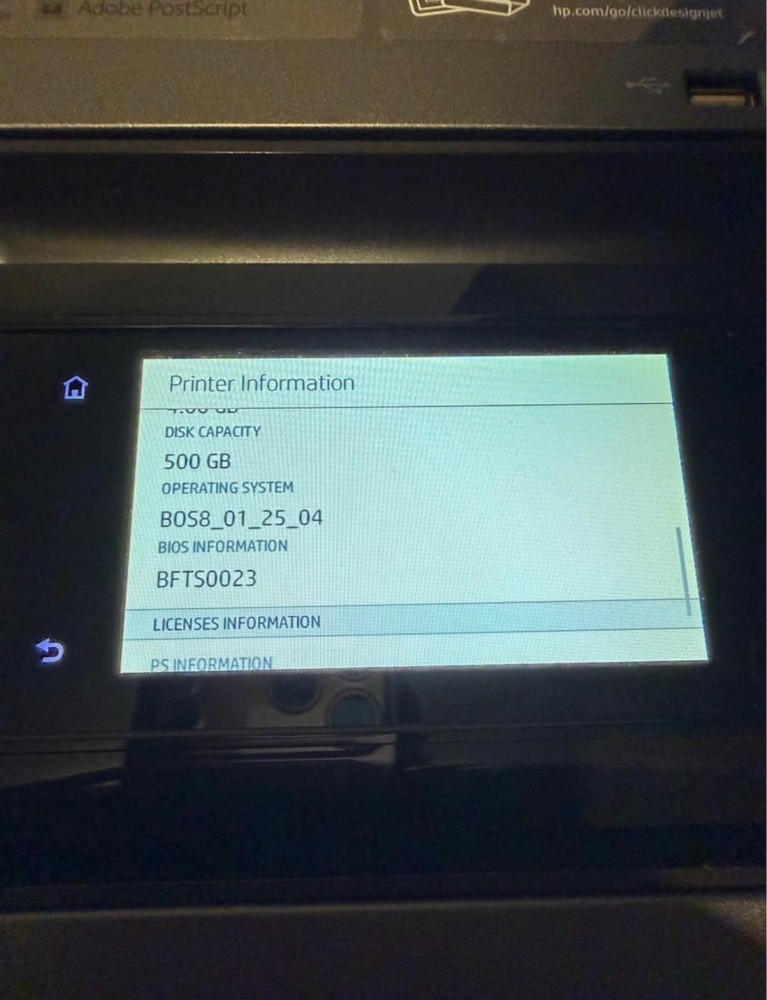 HP DesignJet Z6dr V-Trimmer 44" PostScript Plotter — Large Format — Local