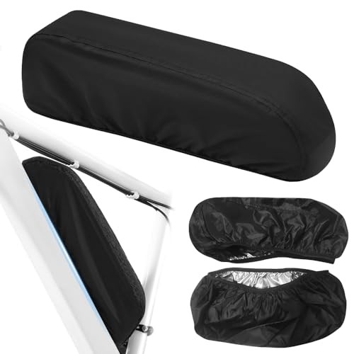 2Pack Waterproof Battery Bag for Rectangular Batteries