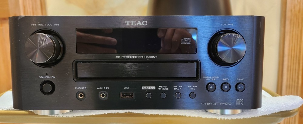 TEAC Reference CR-H500NT Network Receiver / CD Player, NO REMOTE. Test Good