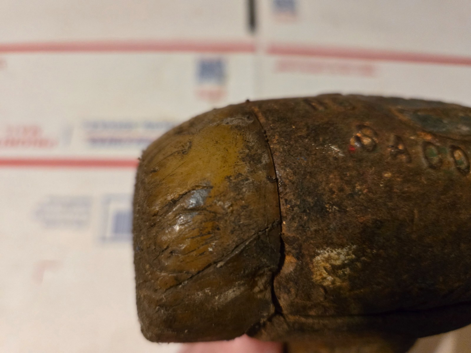 Garland No. 4 Split Head Rawhide Mallet Hammer