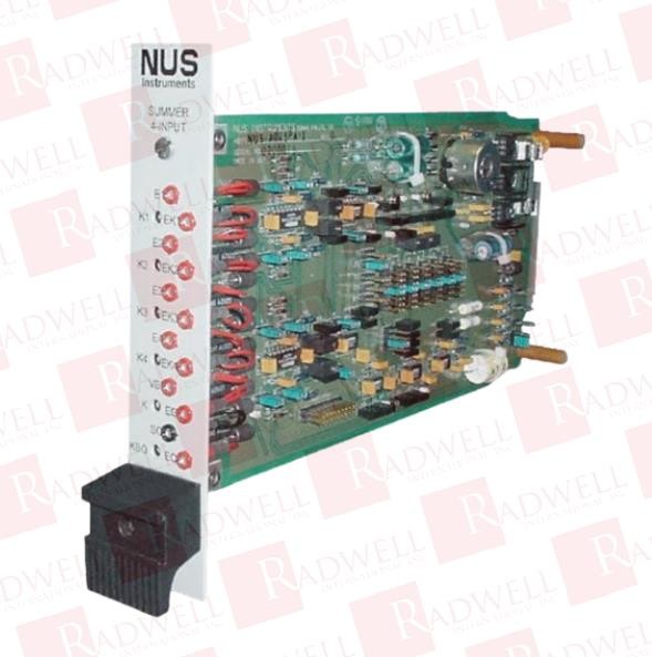 NUS INSTRUMENTS SUM2000-752-1 / SUM20007521 (USED)