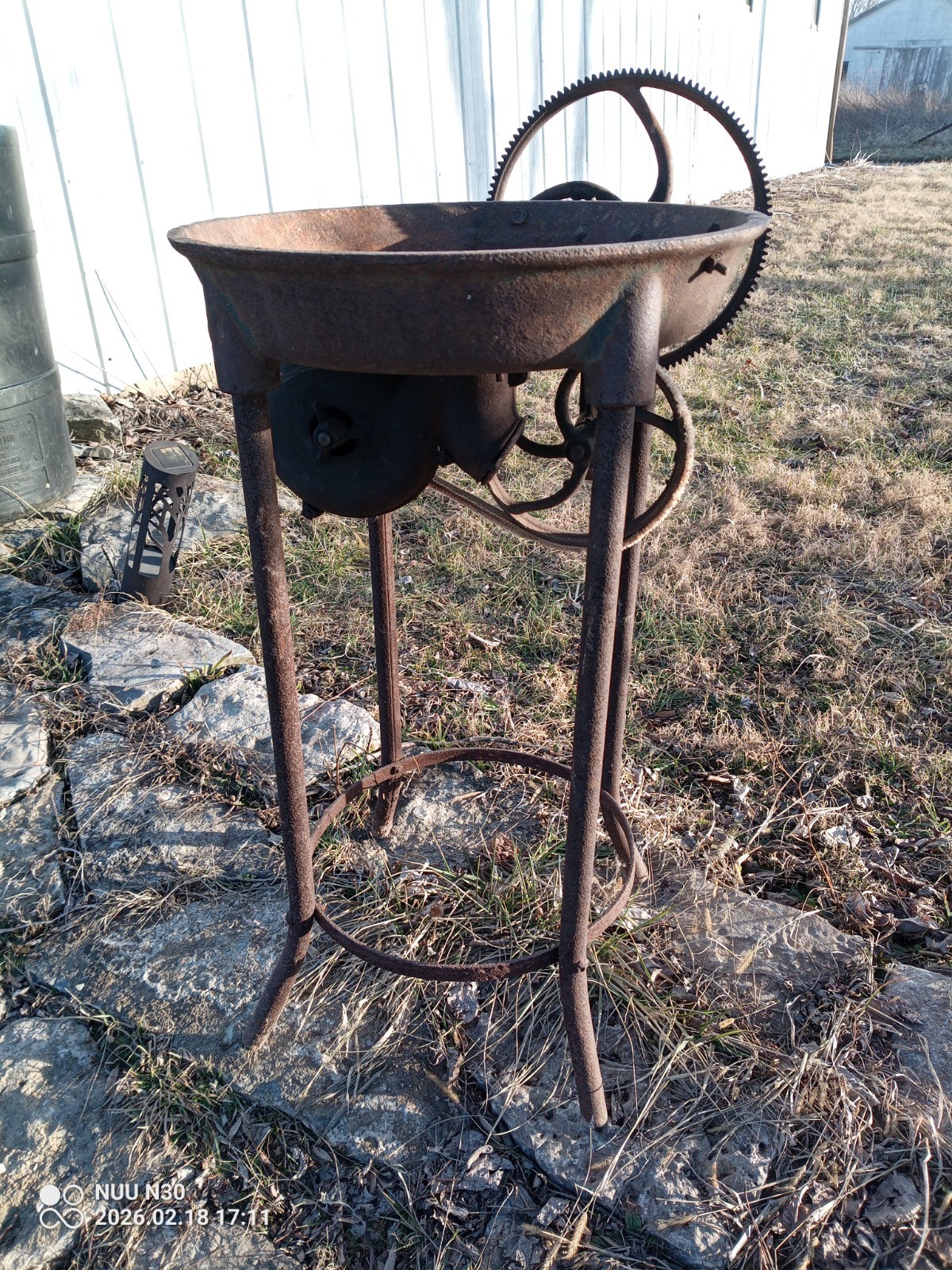 Vintage Coal Fired Forge Rivet Forge Blacksmithing Knife Making, Horse Shoes