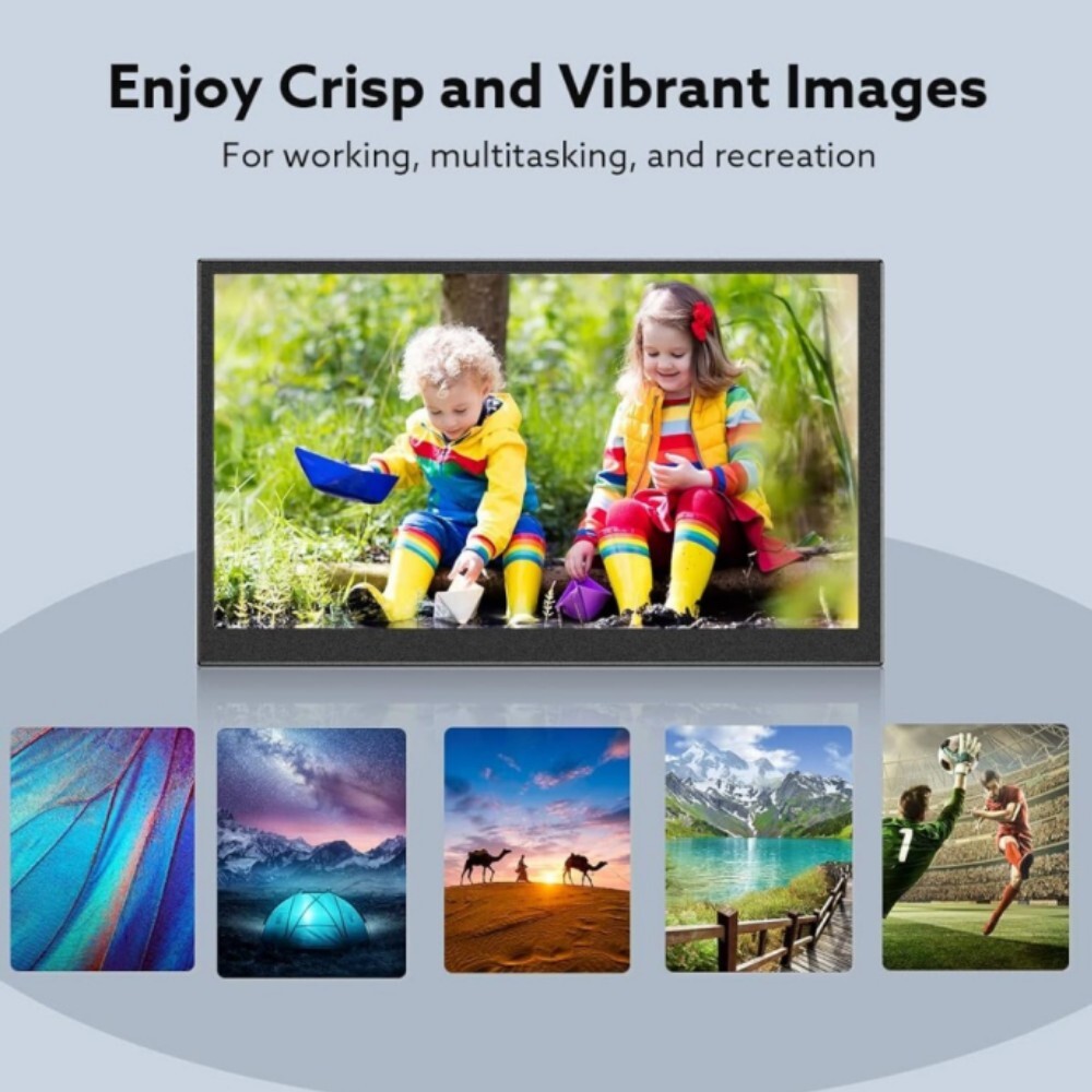 EYOYO 5" 7" 8" Mini Monitor LCD Screen Display USB/HDMI /VGA/AV Input Interface