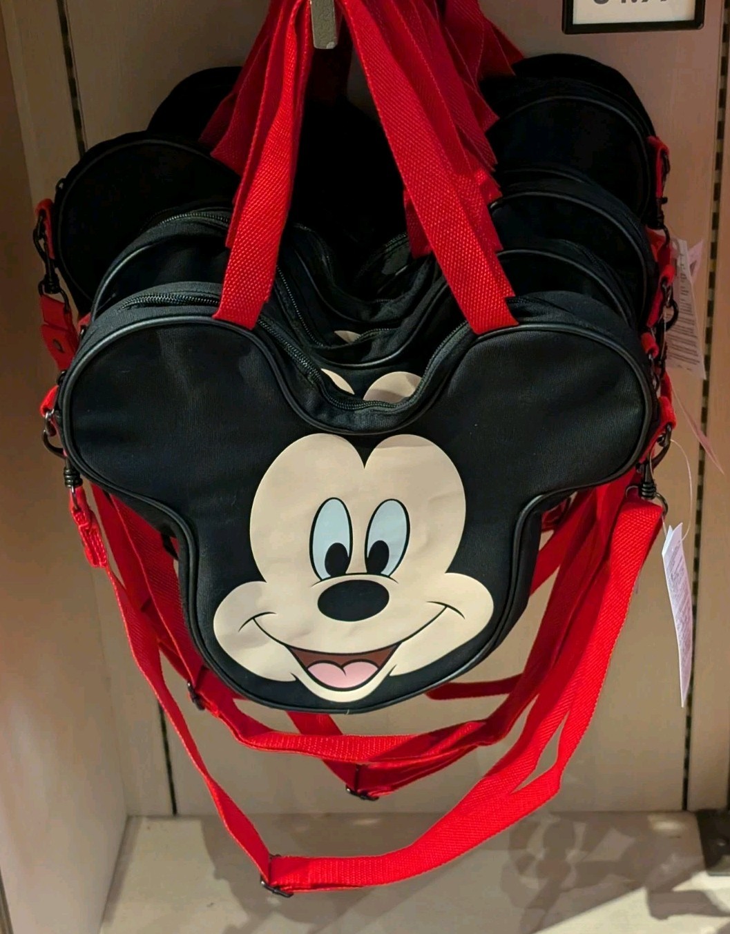 NEW WDW Disney Parks 2026 Mickey Mouse Cute Mini Big Face Tote Shoulder Bag