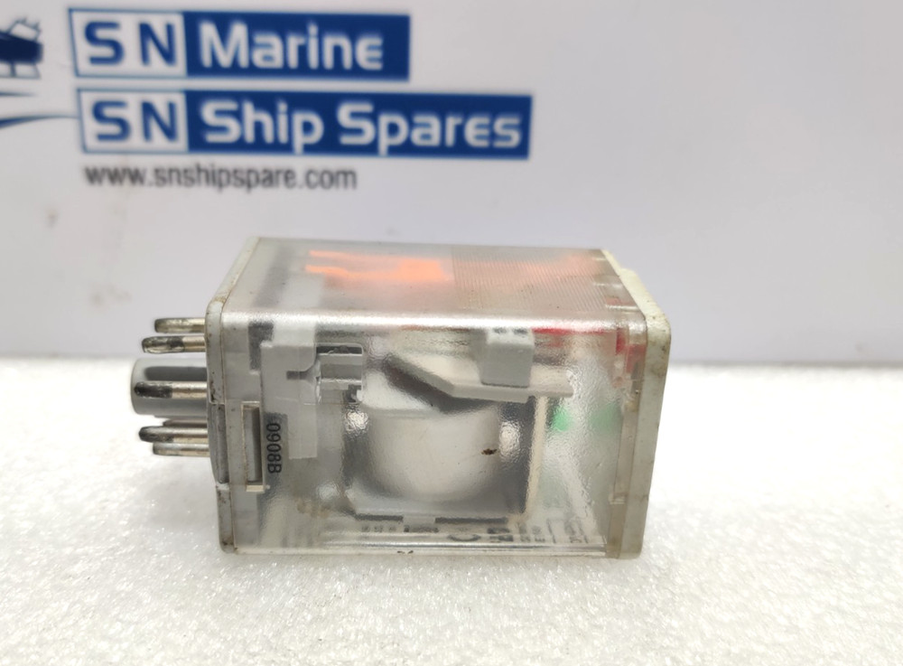 Dayton 1EGV9 Octal Relay Button Led 120VAC