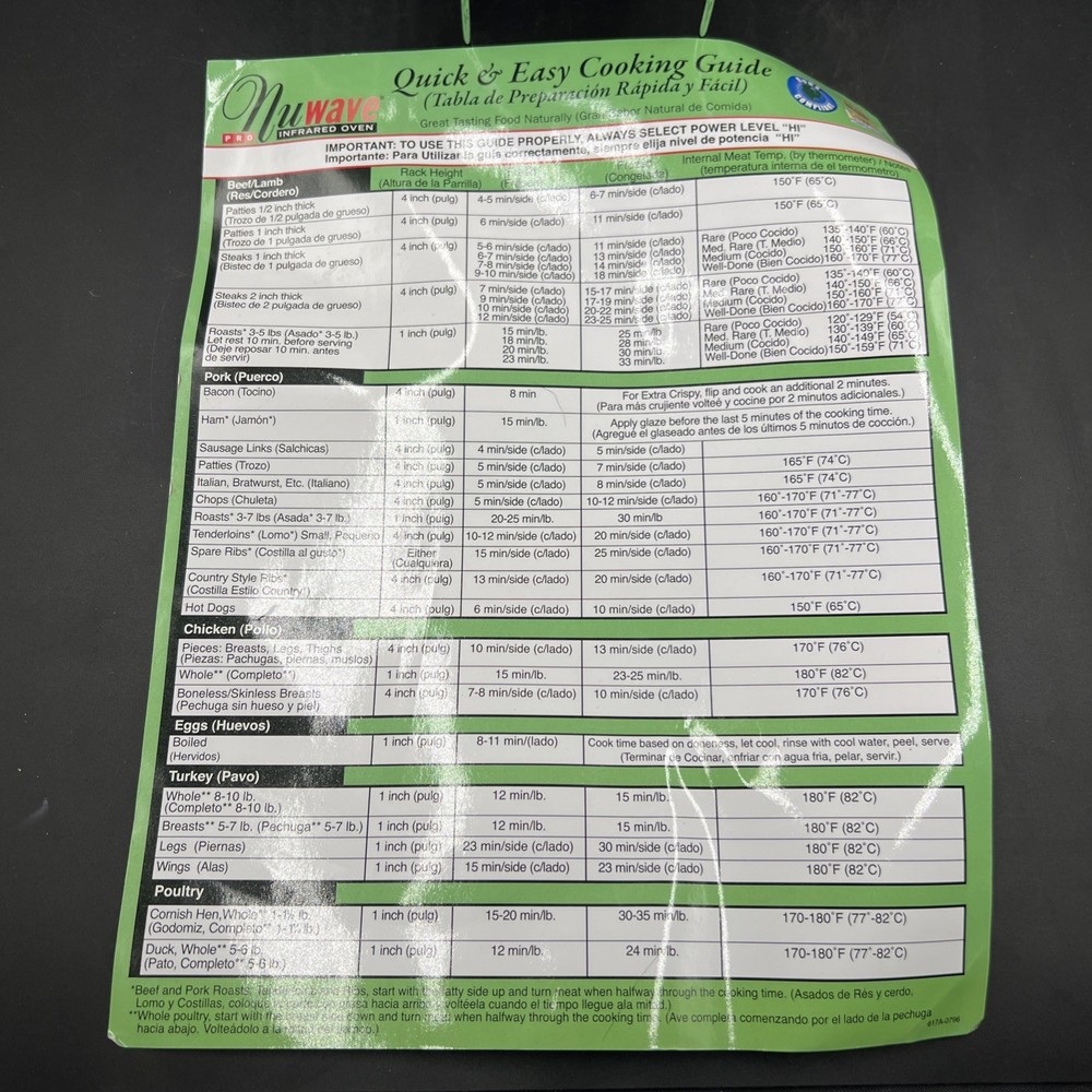 NUWAVE Pro plus Infrared Oven replacement (2) Stackable Wire Racks