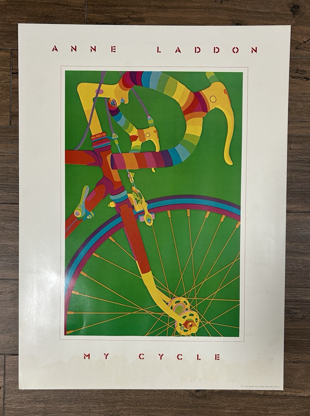 Vintage Bicycle Poster Lot - Near Mint Condition - 9 posters
