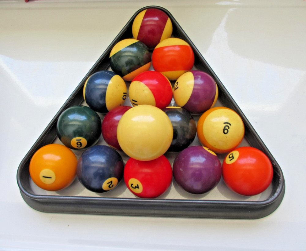 Pool/Billards Balls Set with rack