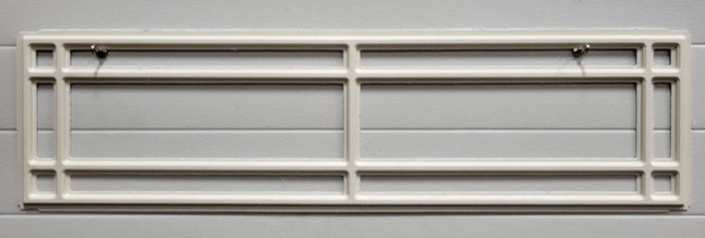 PRAIRIE 610 ALMOND Replacement Window Inserts/LONG Panel IDEAL Garage Doors