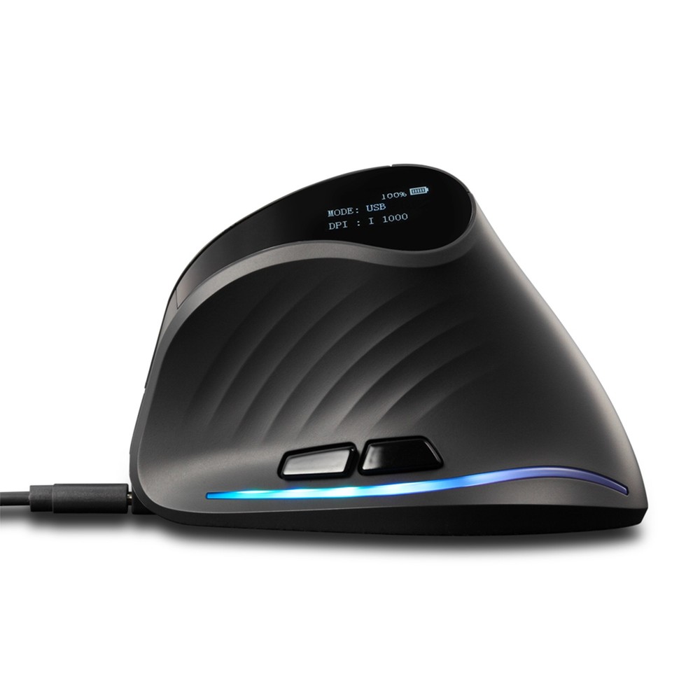 ZELOTES Wireless Mice Ergonomic Optical Indicator Lightweight Gaming Mice For