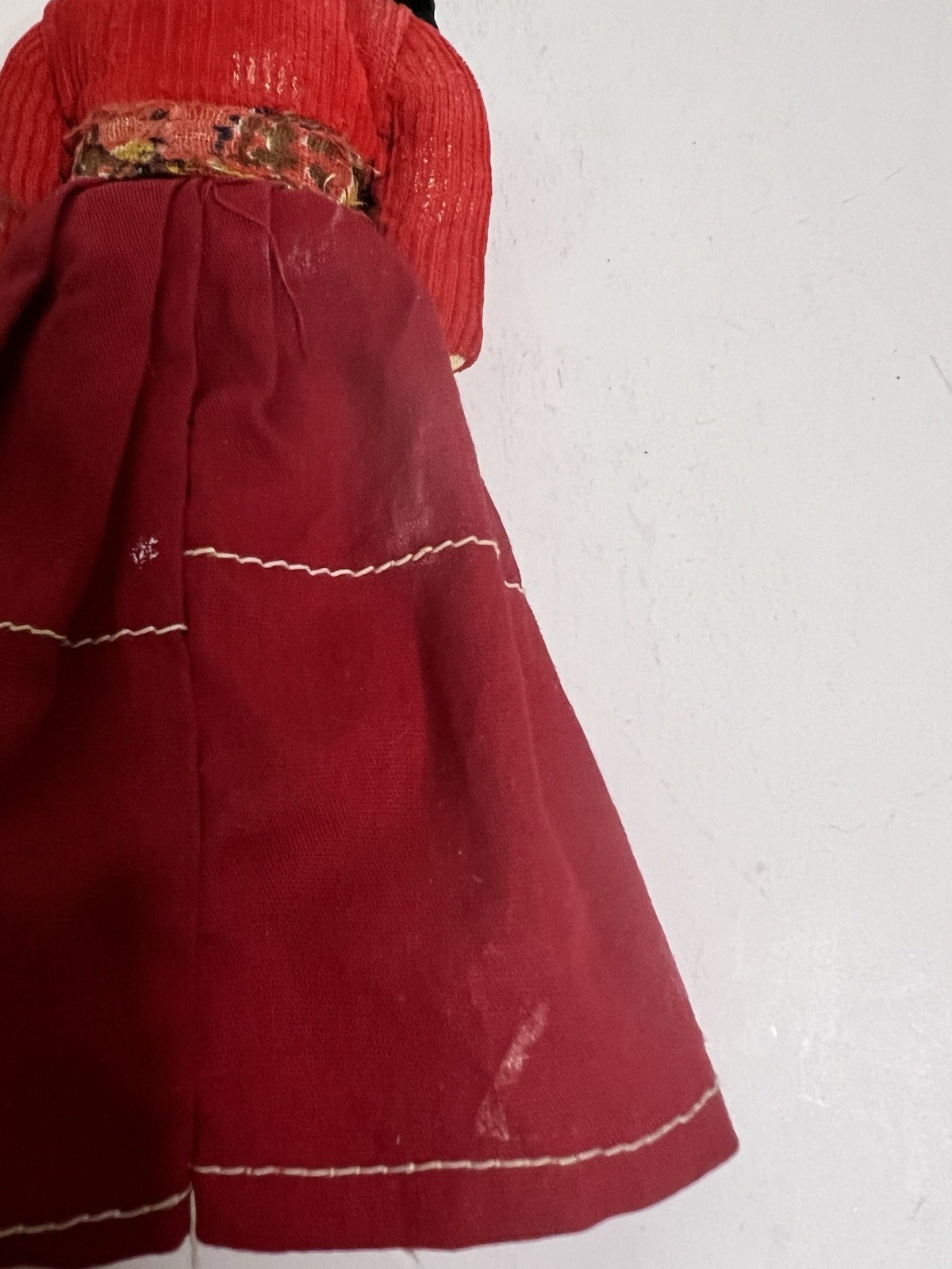 3 Vintage Navajo Fabric Doll Family Handmade Native American Man Woman Child