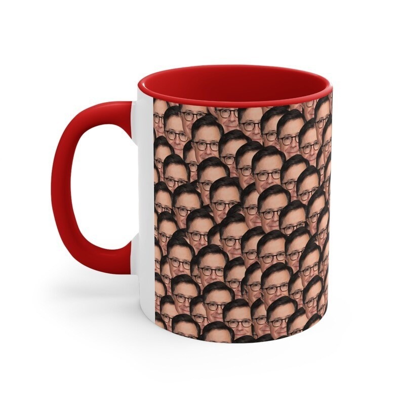 Stephen Colbert Mug, Celebrity Coffee Mug Gift Idea