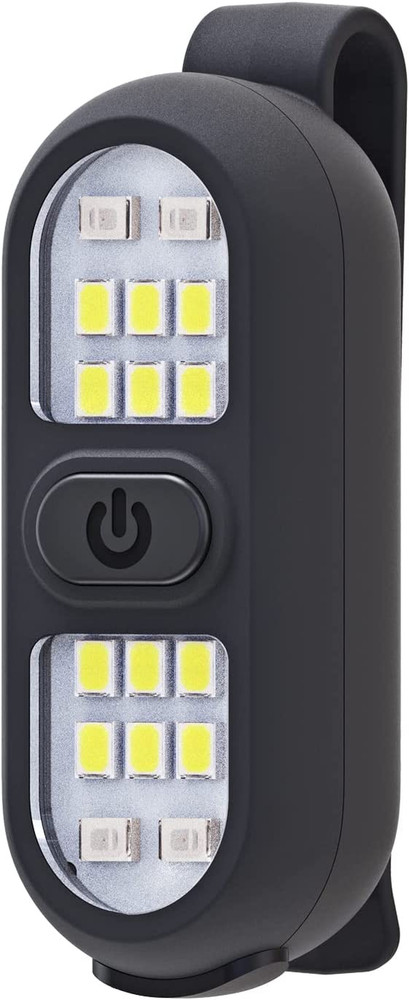 Clip on Flashlight, Running Light for Runners Rechargeable Safety Lights for Wal