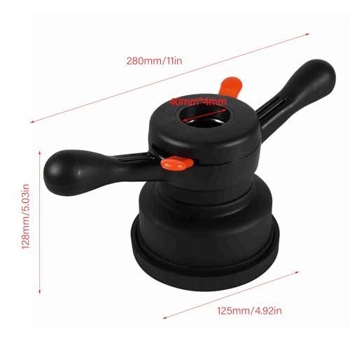 Wheel Balancer Tool with Quick Release Hub Wing Nut Compatible with and