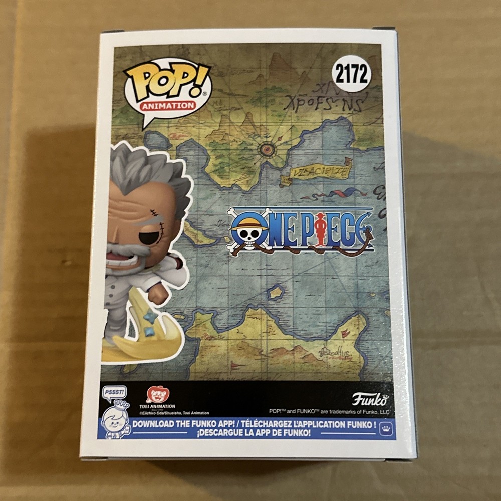 Funko POP! Monkey D. Garp Galaxy Impact Pre-Release Exclusive #2172 W/ Protector