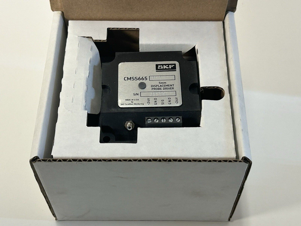 SKF CMSS 665P-1 Displacement Probe driver Eddy probe