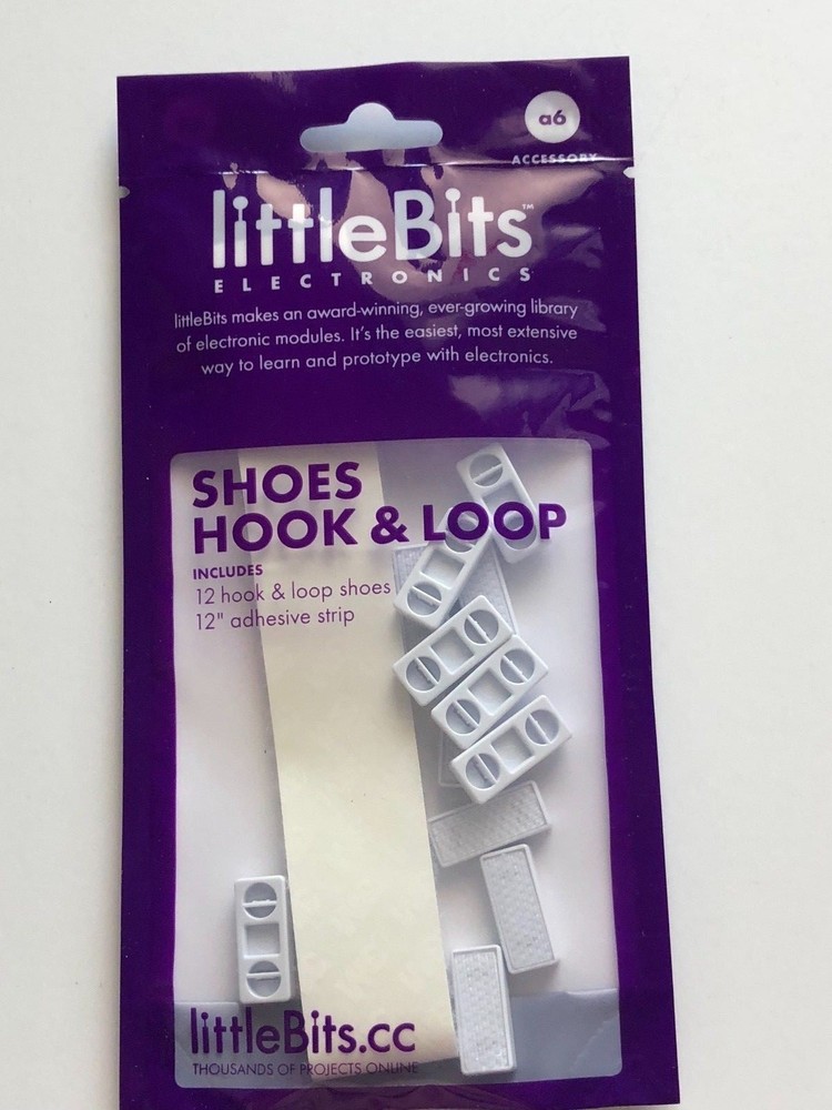 Littlebits Shoes - Hook & Loop a6 Accessory