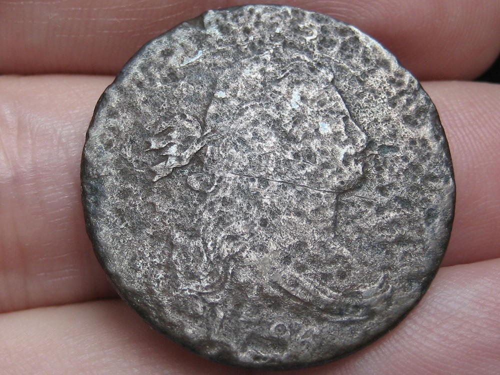 1796 Draped Bust Large Cent Penny- Scarce Date
