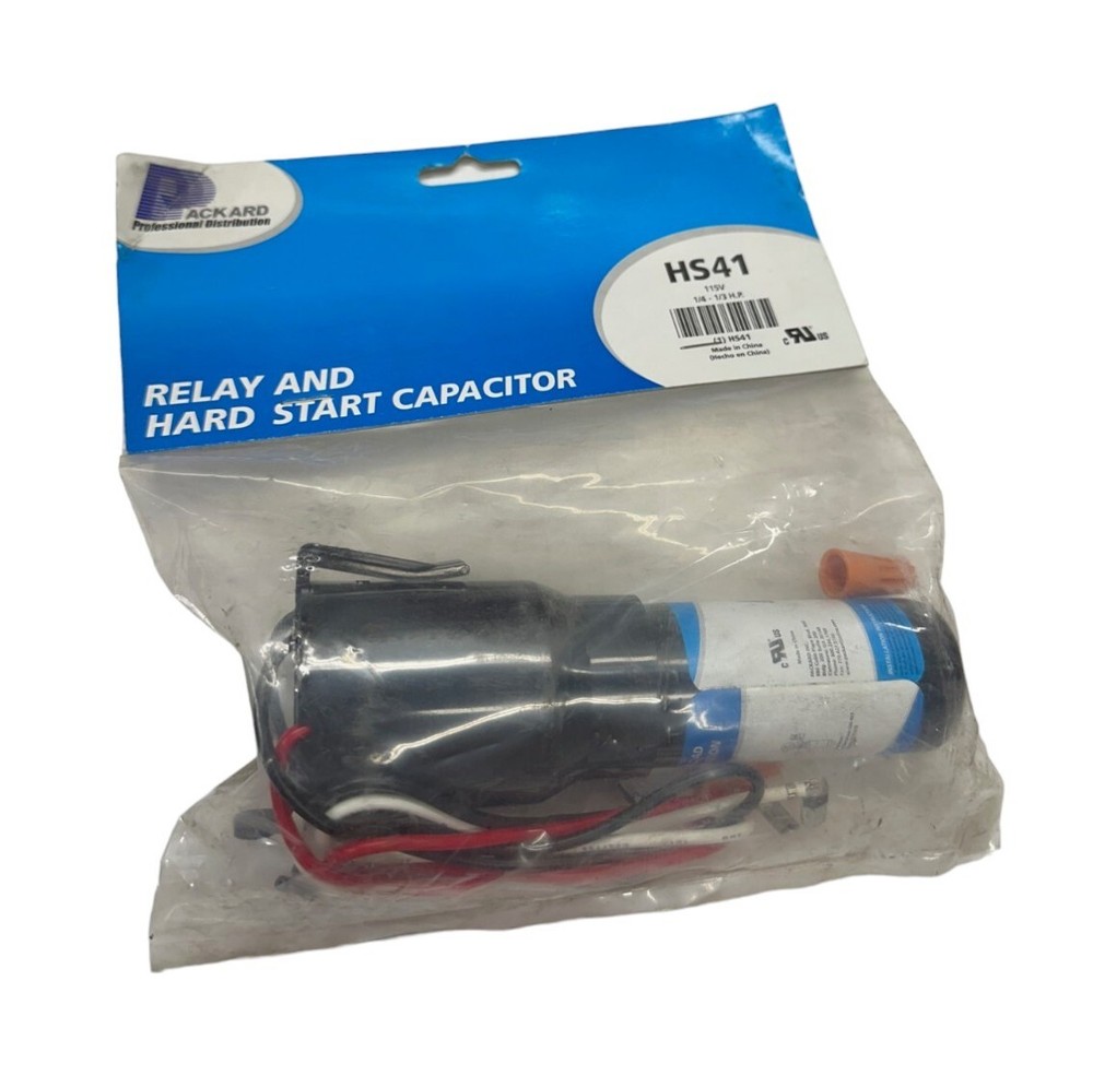 Packard HS41 Relay & Hard Start Capacitor **SALE**