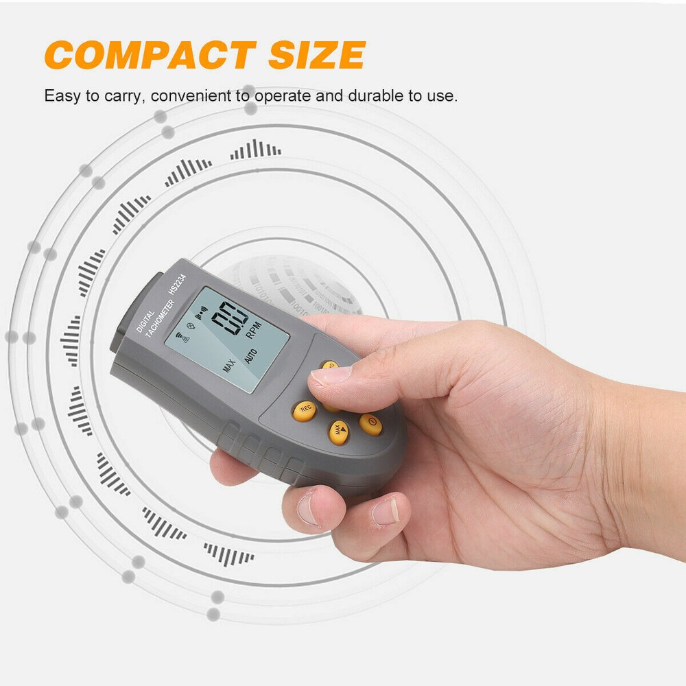 Portable High- Digital Tachometer with Manual/Automatic T4R5