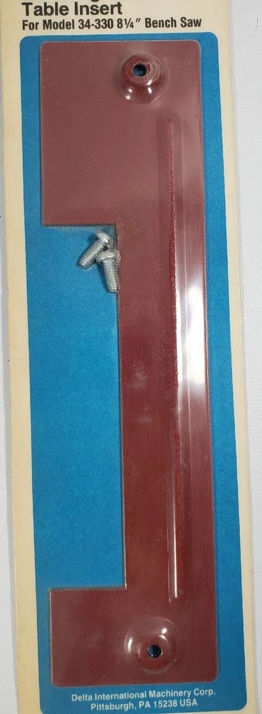 Delta 34-329 molding cutterhead table insert