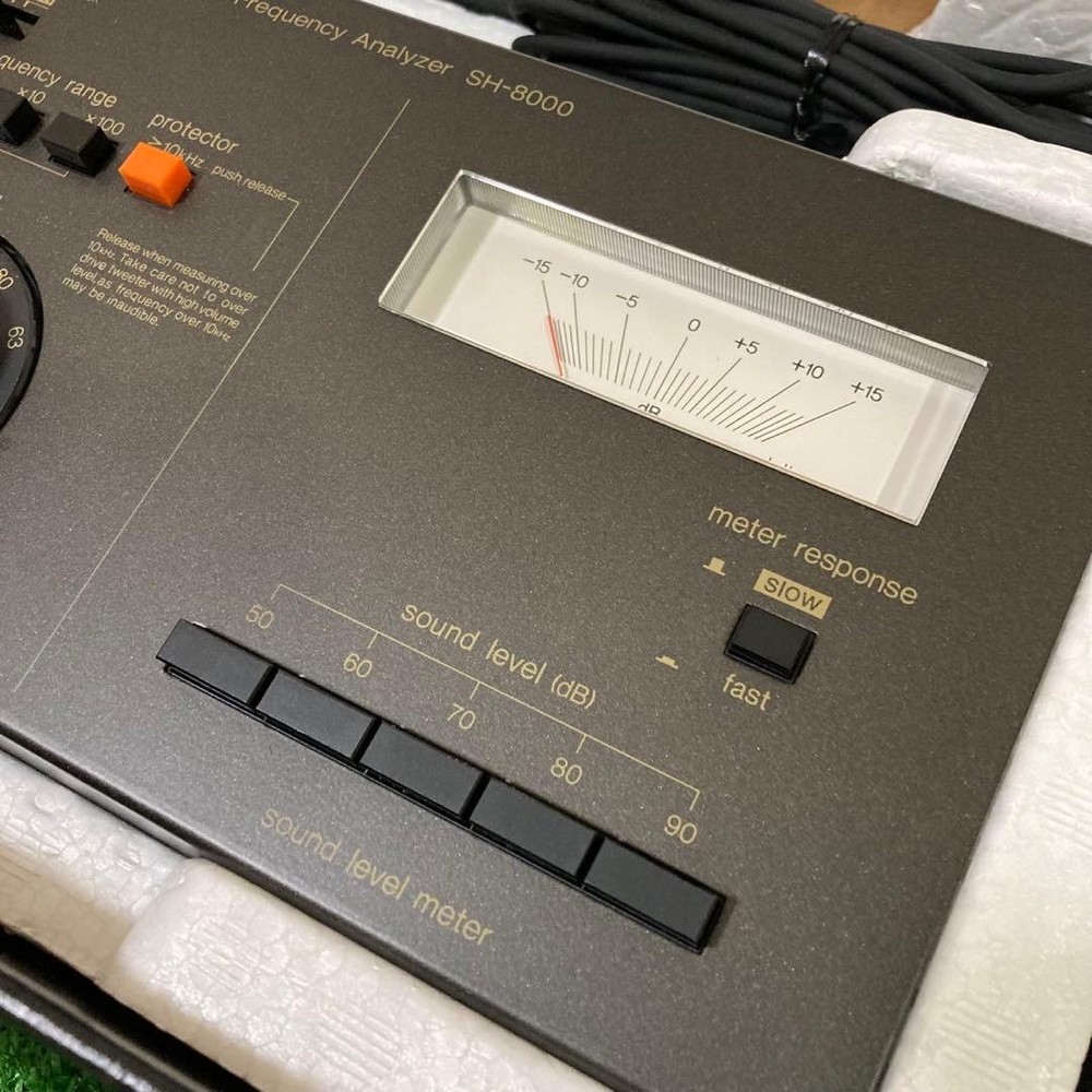 Technics SH-8000 Graphic Equalizer Checker Audio Analyzer with Microphone