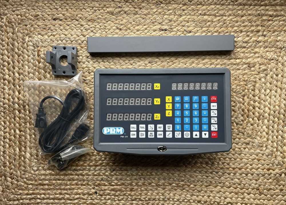 DRO, Digital Readout Screen 3axis PRM for Manual Milling Machine
