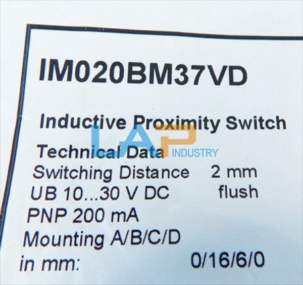 1PCS NEW For  Wenglor Proximity switch IM020BM37VD