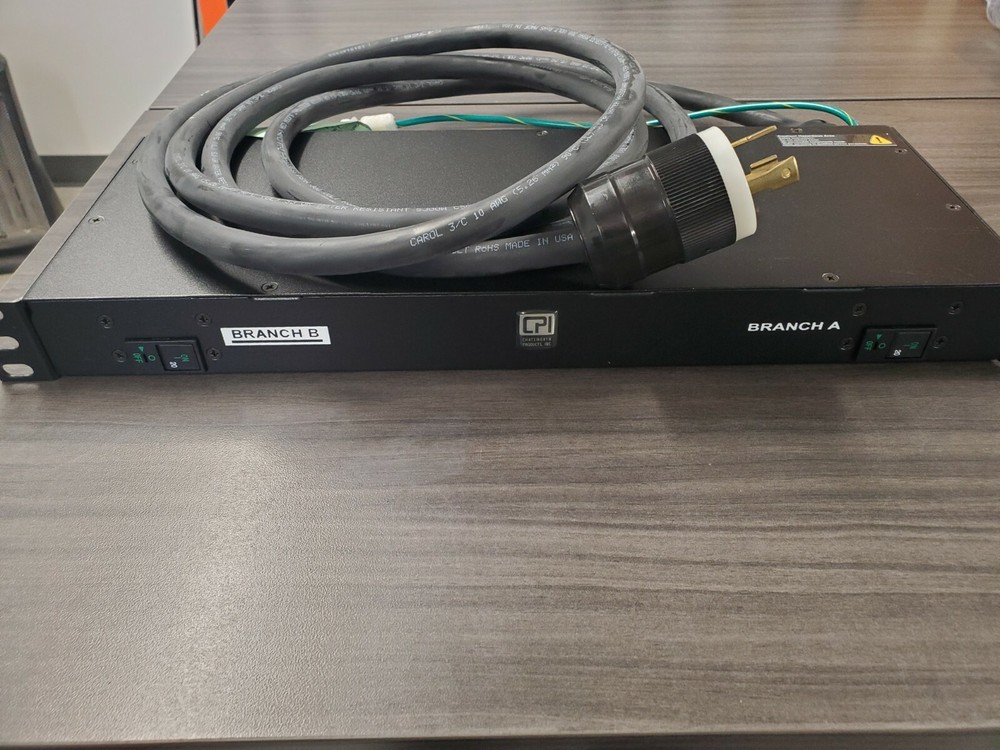 CPI 35693-112 BASIC HORIZONTAL RACK MOUNT PDU 30A