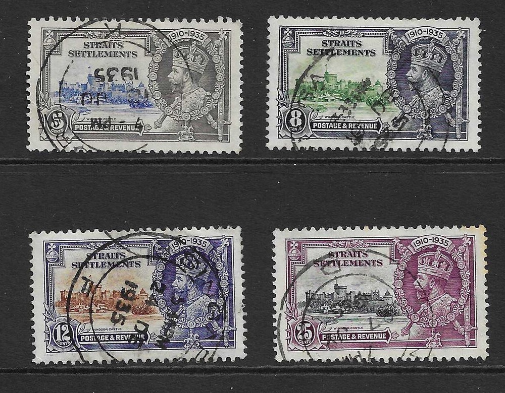 Malaya Straits Settlements 1935 Silver Jubilee.