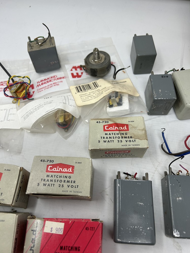 Audio transformers, UTC filters box of