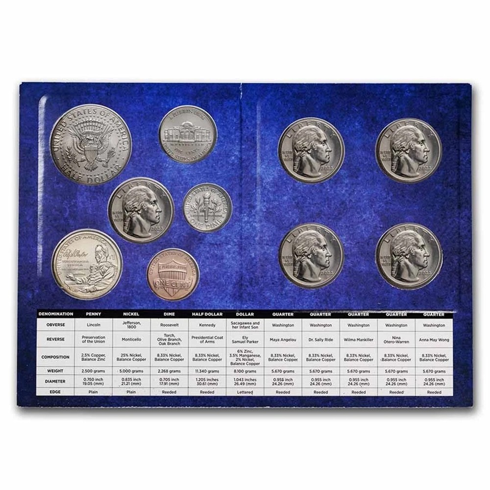 2022 PD US Mint Set (OGP) 20 coins