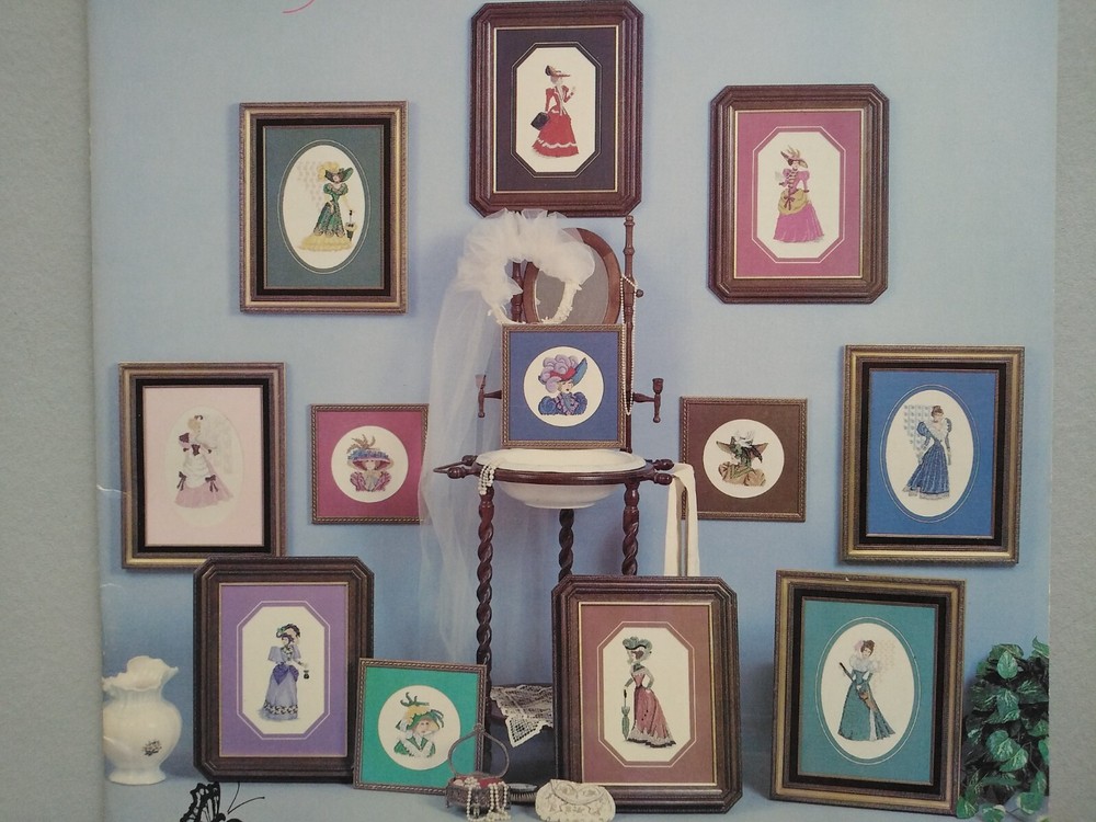 THE ELEGANT VICTORIAN LADY Cross Stitch Pattern - CREATIVE KEEPSAKES 199
