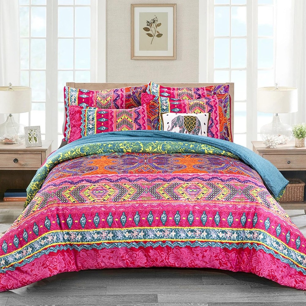 Bohemian-Style Down Comforter Set Replacement Down Comforter Set