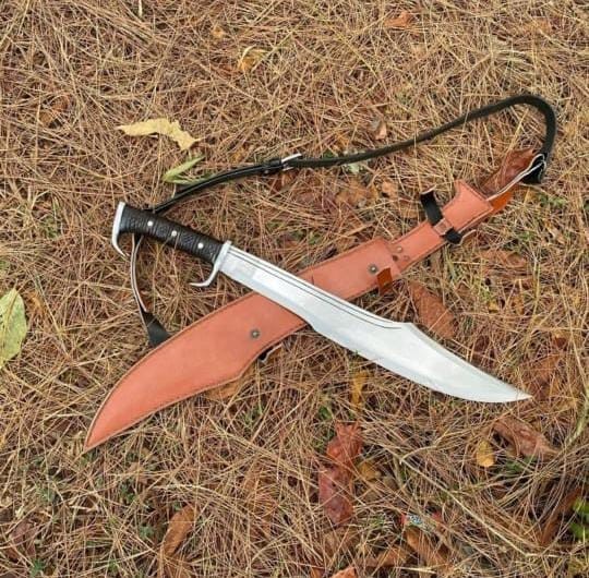 24'' Handcrafted CUTLASS COMBAT BATTLE READY SWORD WITH SHEATH