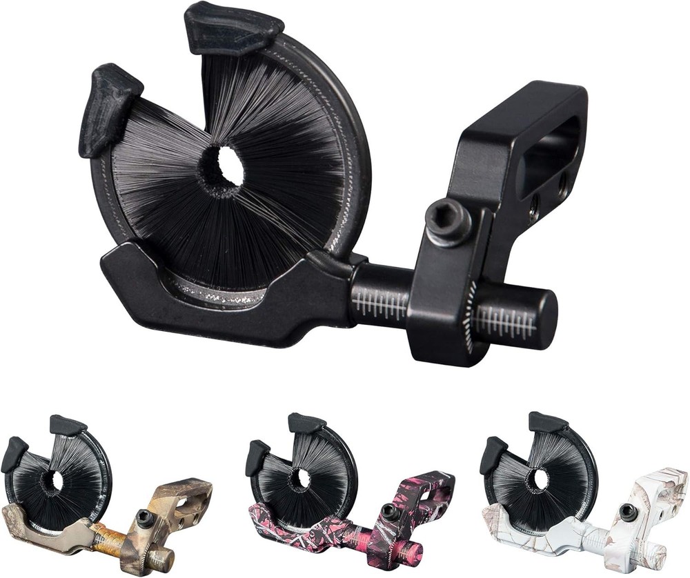 Versatile Round Arrow Rest - Full Containment for Enhanced Archery Performance