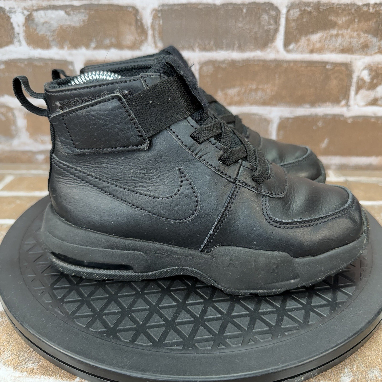 Nike Air Max Goaterra 2.0 Boots Triple Black DC9513-001 Boys Toddler Size 13C