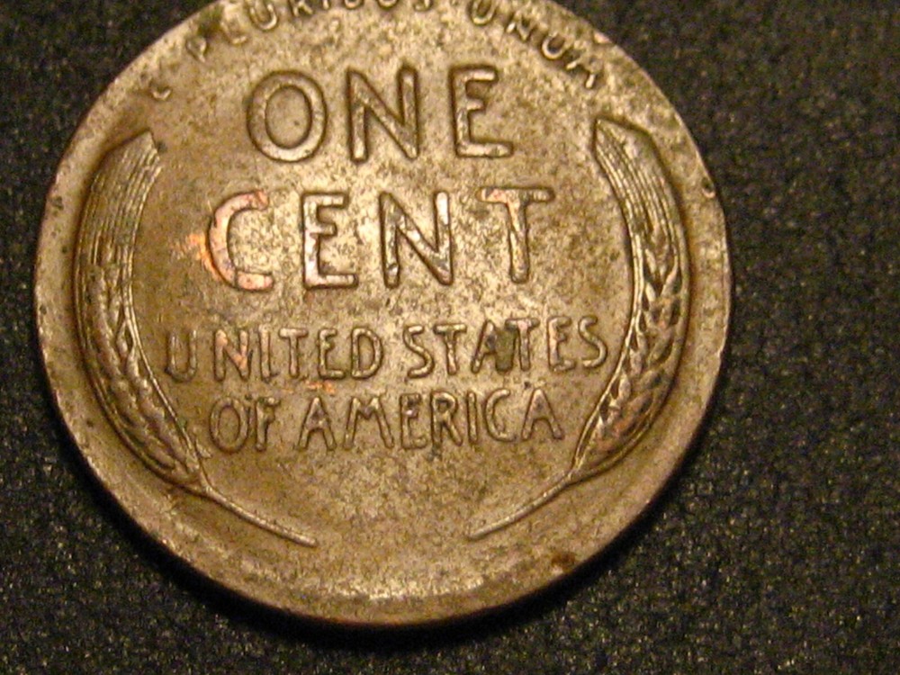 1953-D Lincoln Head Cent ERROR FLAT RIM