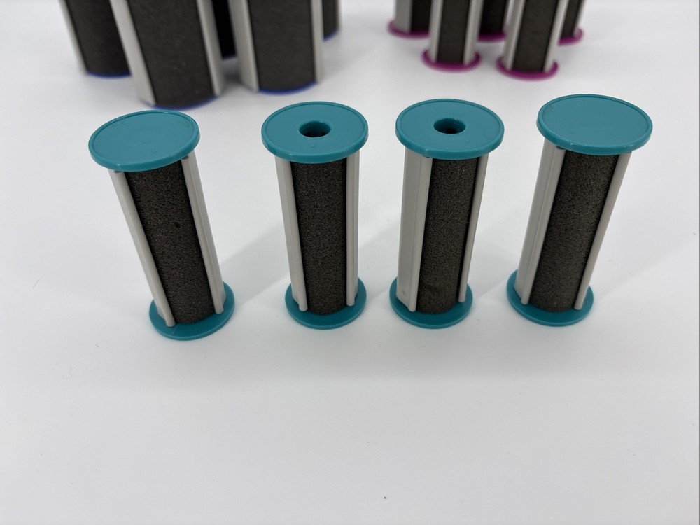 Vidal Sassoon Steam Setter 20 Rollers Replacements 3 Sizes With Clips