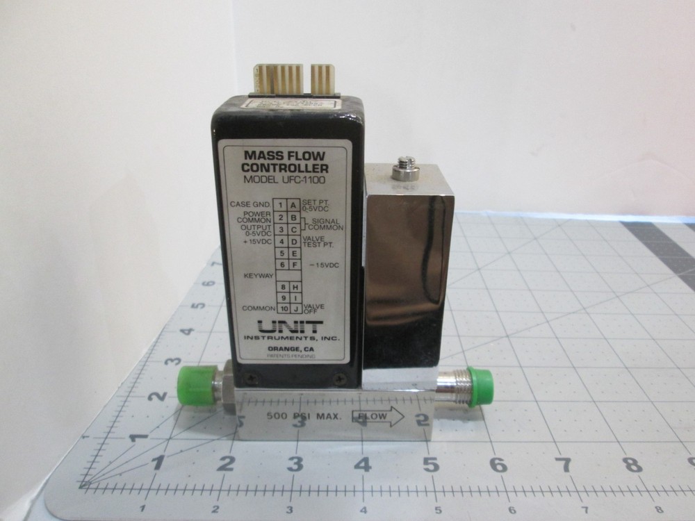Unit, UFC-1100, O2, 300 SCCM, Mass Flow Controller, Used