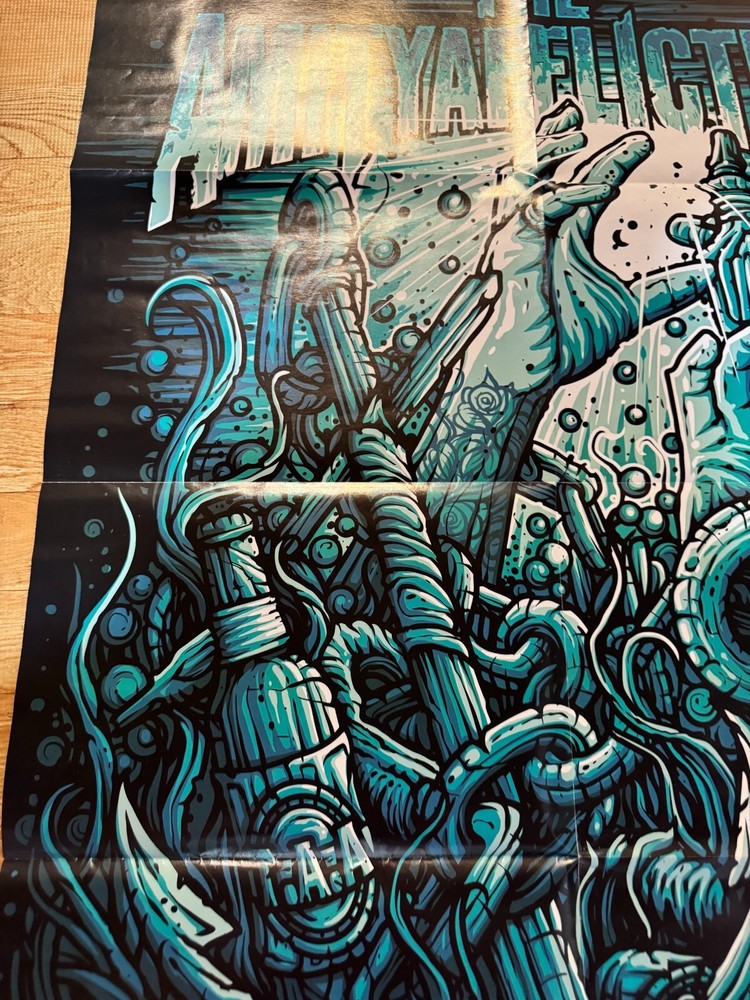 Killswitch Engage 2-Sided Original Poster 30x22 RARE