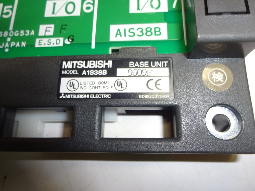 MITSUBISHI ELECTRIC A1S38B RACK BASE SLOT