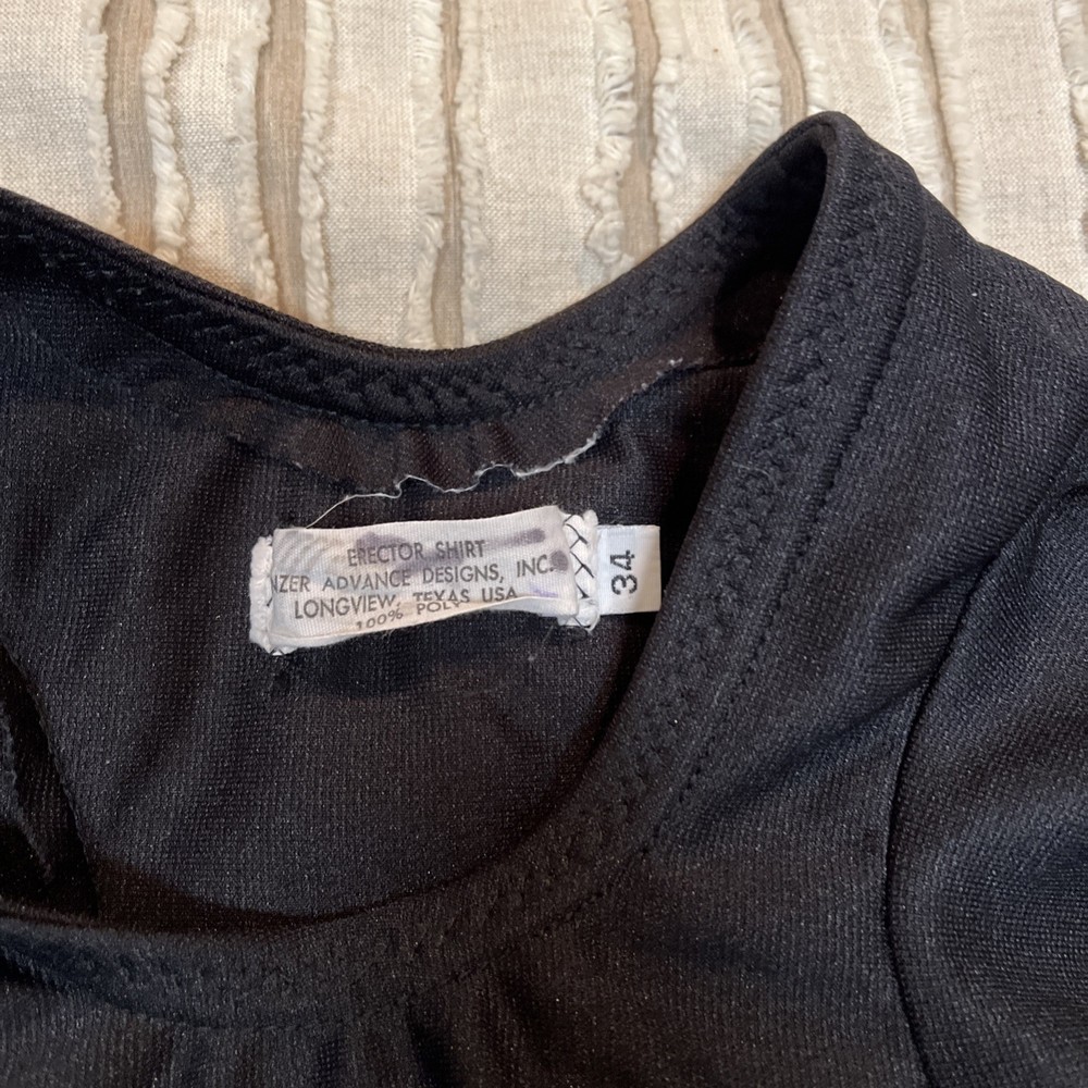Inzer Erector Shirt Size 34 Black