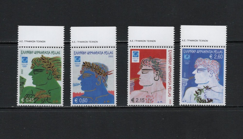 S9160   Greece   2002   Olympics   4v.   MNH