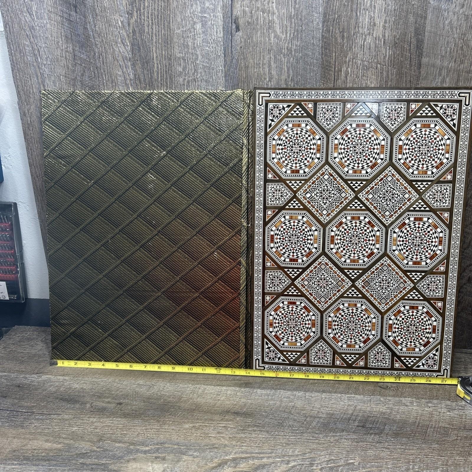 Large Khatam Desk Blotter / Pad Writing Surface