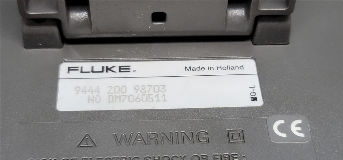 FLUKE 98 AUTOMOTOVE SCOPEMETER SERIES II OSCILLOSCOPE READ DESCRIPTION