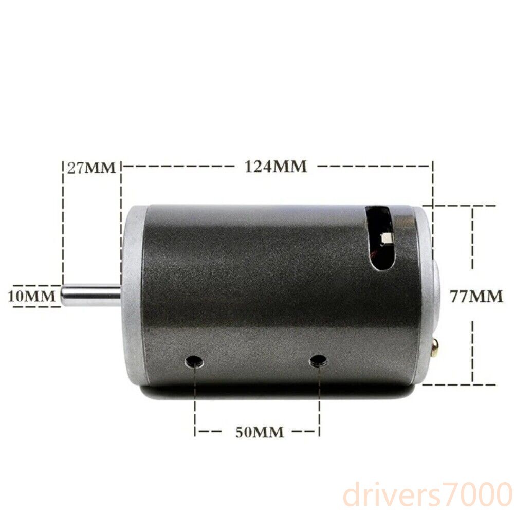 350W DC Permanent Magnet Motor 220V Bead Lathe Drill Kit Speed Controller